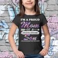 Proud Mom Of A Freaking Awesome Son Youth T-shirt