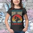 School Dirt Bike Importanter Funny Motocross Biker Boys Kids Youth T-shirt
