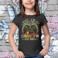 Video Game Level Up To Grandpa 2023 New Dad Fathers Day Youth T-shirt
