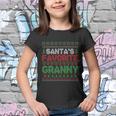 Xmas Santas Favorite Granny Funny Ugly Christmas Sweater Funny Gift Youth T-shirt