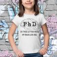Graduation Do These Letters Make My Brain Look Big Youth T-shirt