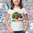 Kids Junenth 1865 Black History Boys Monster Truck Kids Youth T-shirt