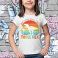 Kids Three Rex 3Rd Birthday 2020 Third Dinosaur 3 Year Old Boy Youth T-shirt