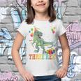 Kids Three Rex 3Rd Birthday GiftsRex Dinosaur 3 Years Old Boy Youth T-shirt