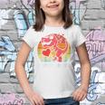 Kids Valentines Trex Dino I Steal Hearts Retro Boys Kids Toddler Youth T-shirt