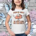 Last Day Of School Kindergarten Retro Peace Out Youth T-shirt
