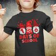 100 Days Of School Cute Gnomes Valentines Day Teachers Youth T-shirt
