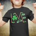 Ice Hockey  St Patricks Day  Irish Men Boys Kids  Youth T-shirt