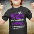 A Queen Was Born In May Happy Birthday To Me Shirts For Girl Youth T-shirt