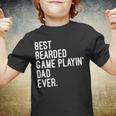 Best Bearded Game Playin Dad Ever Video Game Lover Mens Youth T-shirt