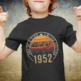 Best Of 1952 Birthday Gift 70 Years Old Youth T-shirt