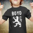 Boyd Clan Scottish Family Name Scotland Heraldry Youth T-shirt