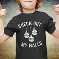 Checkout Out My Balls Funny Xmas Christmas Youth T-shirt