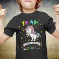 Cute Unicorn Team Early Head Start Back To School Gifts Youth T-shirt