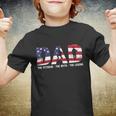 Dad The Veteran The Myth The Legend Veterans Day Youth T-shirt