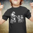Dirt Bike Dad Motocross Motorcycle Biker Father Kids Gift Youth T-shirt