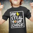 Easter Boys Toddlers Mr Steal Your Chick Funny Spring Humor Youth T-shirt