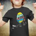 Easter Egg Playing Ice Hockey Cute Sports Men Boys Youth T-shirt