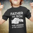 Father And Son The Legend And The Legacy Fist Bump Matching Youth T-shirt