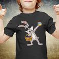 Funny Rabbit Happy Easter Day Eggs Bunny Boys Girls Kids Youth T-shirt