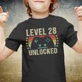 Gaming Vintage 28Th Birthday Gift 28 Year Old Boy Girl Gamer Youth T-shirt