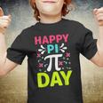 Happy Pi Day Kids Math Teachers Student Professor Pi Day V4 Youth T-shirt