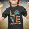 Love Teacher Montessori Education Back To School Youth T-shirt