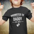 Mens Funny 1St Time Dad Est 2022 New First Fathers Hood Day Cool Gift Youth T-shirt