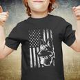 Patriotic German Shepherd American Flag Dog Lover Gift Tshirt V2 Youth T-shirt