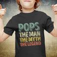 Pops The Man The Myth The Legend Christmas Youth T-shirt
