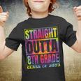 Straight Outta 8Th Grade Graduation 2023 Class Eighth Grade Youth T-shirt