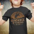 Sundance Wyoming Wy Wild West Rodeo Cowboy Youth T-shirt