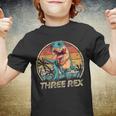 Three Rex 3Rd Birthday Gifts Boys Dinosaur 3 Year Old Youth T-shirt