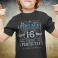 Vintage 2007 Limited Edition 16 Year Old 16Th Birthday Boys Youth T-shirt