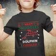 Warm Snuggles Dolphin Lovers Xmas Ugly Dolphins Christmas Meaningful Gift Youth T-shirt