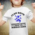 Boyd Scottish Kilt Family Clan Scotland Name Youth T-shirt
