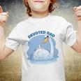 Devoted Dad Swan Fathers Day Gift Youth T-shirt