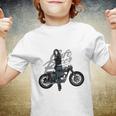 Girl With Vintage Car Youth T-shirt
