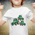 Kids Im This Many Tractors Old Boy 3Rd Birthday 3 Years Old Youth T-shirt