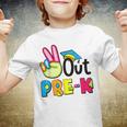 Peace Out Pre-K Graduation Happy Last Day Of School Kids Youth T-shirt