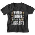 A Cool Gift For Book Reader Librarian Bookworm Book Lovers Youth T-shirt
