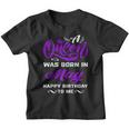 A Queen Was Born In May Happy Birthday To Me Shirts For Girl Youth T-shirt