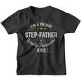 Best Step Dad Gift Im A Proud Step Father Awesome Kids Youth T-shirt