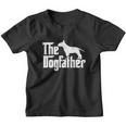 Bull Terrier The Dogfather Bull Terrier Dad Papa Father V3 Youth T-shirt