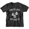 Checkout Out My Balls Funny Xmas Christmas Youth T-shirt