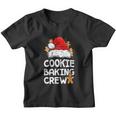 Cookie Baking Crew Christmas Santa Family Gingerbread Team Youth T-shirt