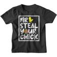 Easter Boys Toddlers Mr Steal Your Chick Funny Spring Humor Youth T-shirt