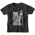 Easter Boys Toddlers Mr Steal Your Eggs Funny Spring Humor Youth T-shirt