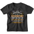 Funny Never Underestimate An Accountant Funny Gift Youth T-shirt