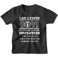 I Am A Proud Boss Of Freaking Awesome Employees V2 Youth T-shirt